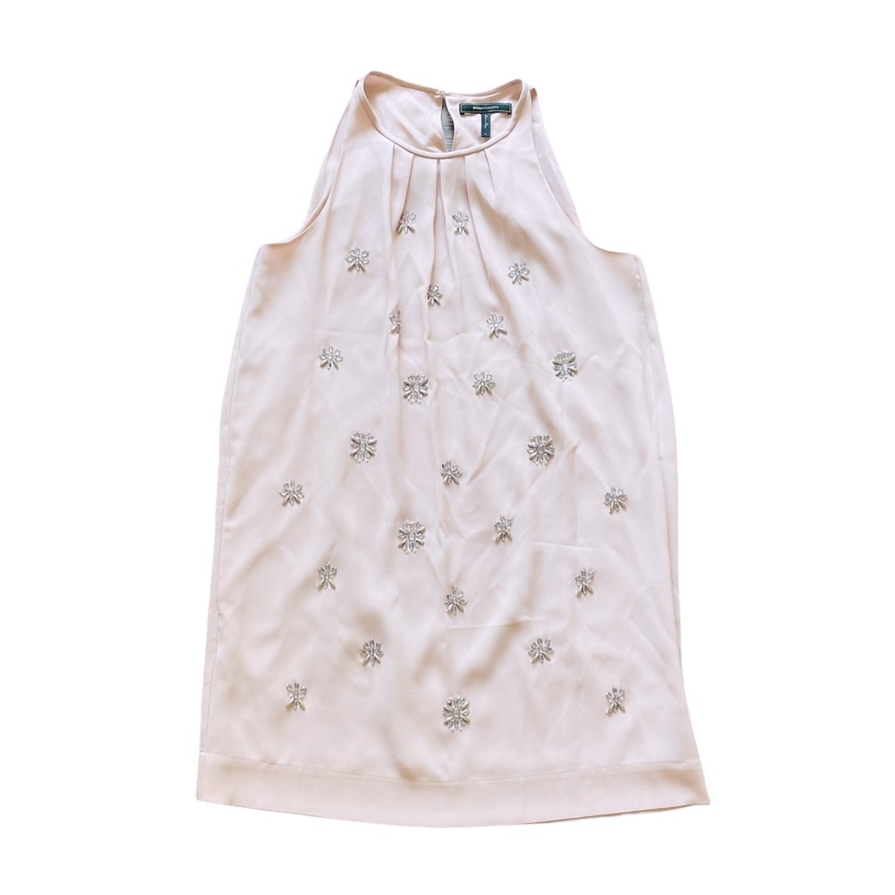 BCBGMaxAzria Lynzie Embellished Dress Small